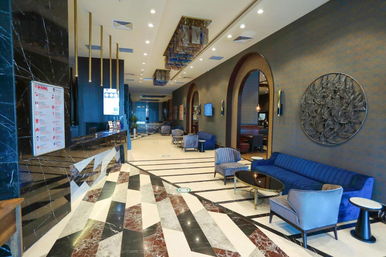 The Green Park Gaziantep Exterior photo The lobby of the hotel